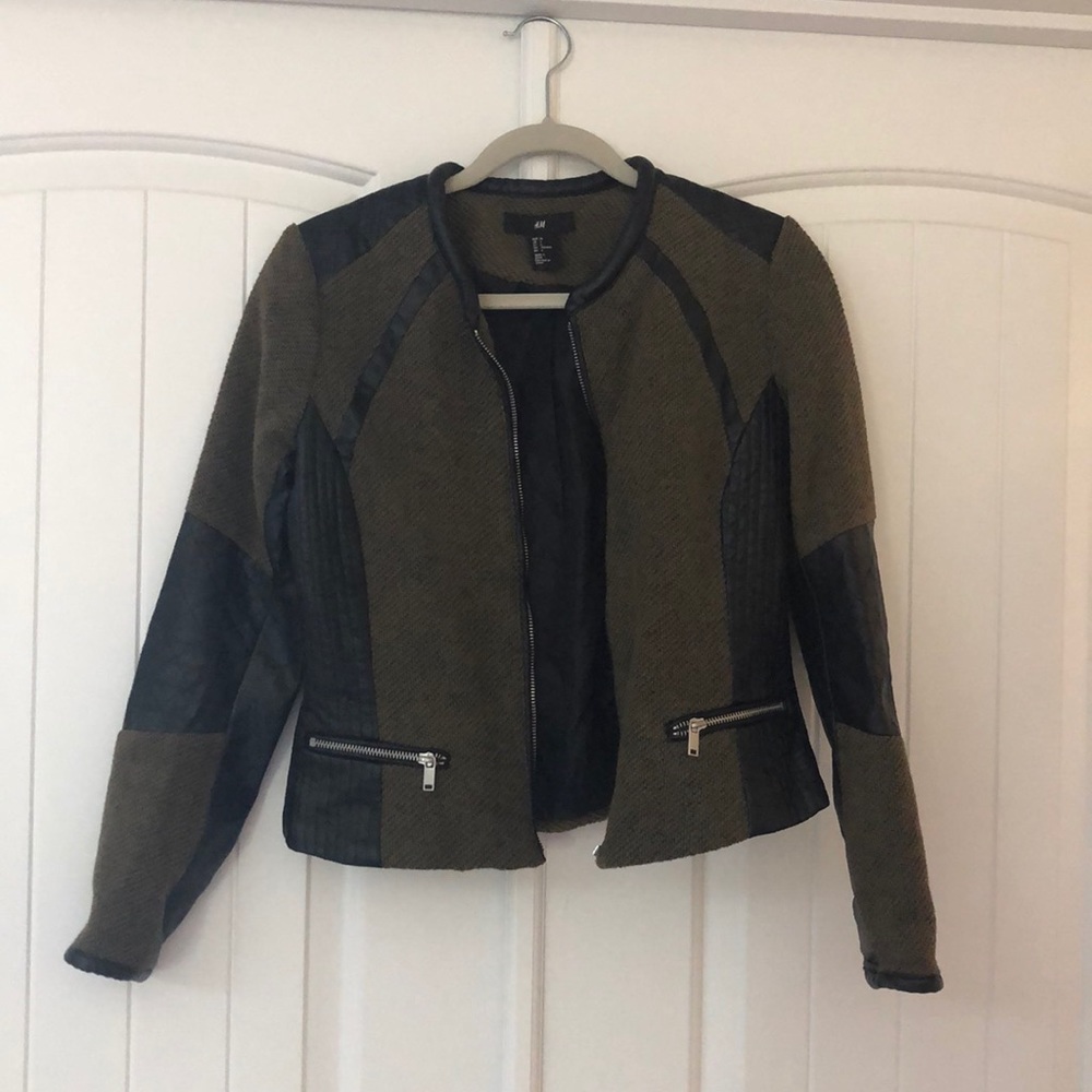 Green and Black Jacket